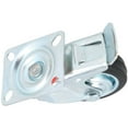 thumbnail image 4 of 3" / 75mm Rubber Swivel Trolley Castor Wheel With Brake For Furniture 1 Pack, 4 of 5