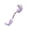 Purple, variant on mdesiwst Plush Dinosaur Cat Toy Interactive Cat Chew Bite Toy with Natural Fruits Self Play Kicker  Toy for Indoor Cats Kittens