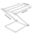 thumbnail image 4 of Kitchen Artifact Towelcloth Dishcloth Rack Organizer Wash Cloth Drying Rack Wipe Rack Multipurpose Foldable Plastic, 4 of 8