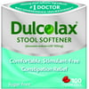 Dulcolax Stool Softner Liquid Gels, Gently Relieves and Prevent Constipation and Irregularity, 100 Count