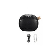 Dedang D55 Multi - function Bluetooth Heavy Bass Portable mini - speaker Small subwoofer noir