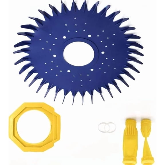 W70329 W69698 W70327 W81600 Finned Disc Seal and Pool Cleaner Diaphragm and Foot Pad Pool Cleaner Replacement for Zodiac Baracuda G2 G3 G4