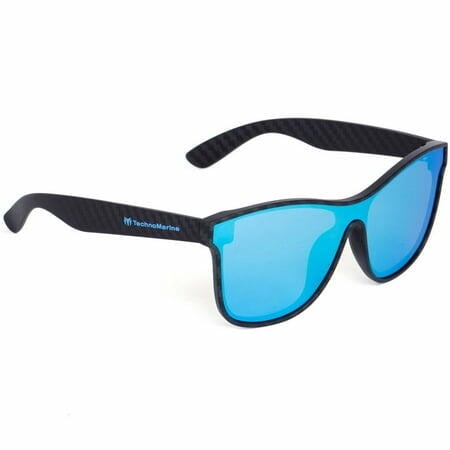 Technomarine TMEW010-01 Unisex Blue Mirror TAC Lens Sunglasses