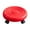 Red, variant on Fancyes Low Height Rolling Stool ing Seat with Wheels Sturdy Comfortable Low Small Stools Roller Seat Short Stool for Fitness Red