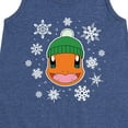 thumbnail image 3 of Pokémon - Charmander Snowflakes - Youth Girls A-line Dress, 3 of 5
