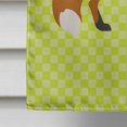 thumbnail image 4 of Carolines Treasures BB7702CHF Red Fox Green Flag Canvas House, 4 of 4