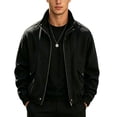 thumbnail image 2 of Umfun Full Zip Track Jackets for Men Athletic Lightweight Stand Collar Casual Sport Coat Soft Breathable Everyday Outerwear for Autumn Running and Daily Commute, 2 of 9