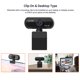 thumbnail image 4 of Cámara web USB de angular Full HD 1080P USB2.0 sin disco con micrófono Cámara web portáti Carevas Cámara web USB, 4 of 7