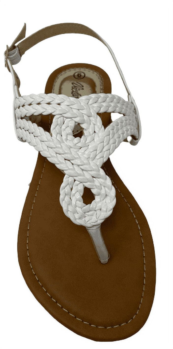 Victoria K Women's Braided Design Sandals