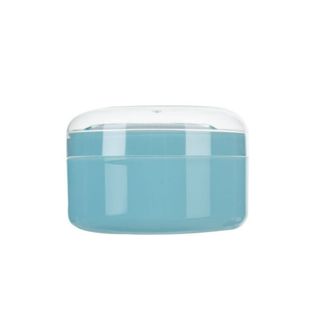 Body Puff With Empty Powder Container Of The Body Of The Powder Blow With Puffs And Sieve Reusable For Home And Travel