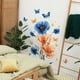 thumbnail image 5 of Painted Flowers Bedroom Living Room Home Beautification Decoration Wall Stickers, 5 of 7