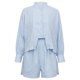 thumbnail image 4 of Ichuanyi Liquidación de algodón para mujeres Botón de manga larga BLUSIA + pantalones pantalones cortos con bolsillo ICHUANYI WER2023082211035, 4 of 8