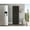 Multicolor, variant on Modern Beige Storage Cabinet With Five Shelves & Double Doors - Ideal For Organizing Garage, Laundry, Kitchen, Living Room Door Spacious Fits Laundry Room, Settings