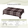 thumbnail image 6 of Rectangle Table Cloth, Scottish Clan Macpherson Tartan Resistant Washable Tablecloth Decorative Table Cover for Dining, Indoor and Outdoor, 6 of 6