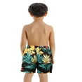 thumbnail image 2 of Men/Boys Polka Dot/ Plant Print Swimming Trunks with Drawstring, 2 of 5