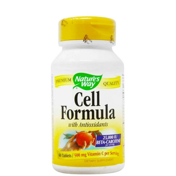Antioxidantes Nature's Way Cell Formula 60 Cápsulas Nature's Way Cell Formula