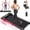 Black Pink, variant on Walking Pad with Vibration Pad, Under Desk Treadmill, 2.5HP 3.8MPH Fitness Jogging Machine, 12% Incline, with Remote Patbrela LED Display for Home