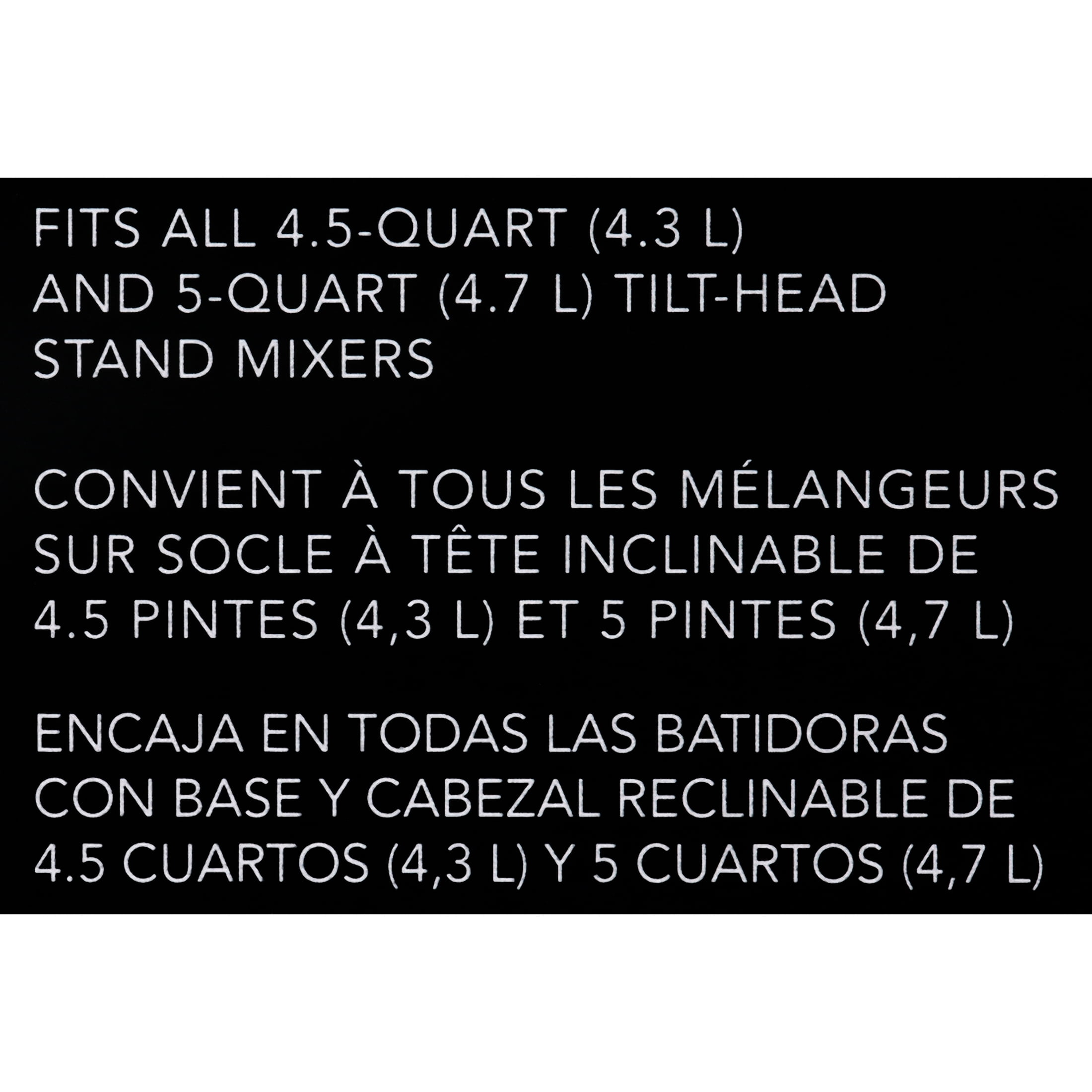KitchenAid 5 Quart Stainless Steel Bowl for all KitchenAid 4.5-5 Quart  Tilt-Head Stand Mixers KSM5SSBQB, Quilted Stainless