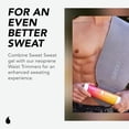 thumbnail image 4 of Cinturón recortador de cintura Sports Research Sweet Sweat Army Green XL, 4 of 6