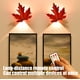 thumbnail image 4 of Lámpara de Pared Magnética con Forma de Hoja de Arce, Recargable, con Sensor de Movimiento, Luz Led Nocturna, para Dormitorio, Pasillo, Sala de Estar, Iluminación Interior., 4 of 6