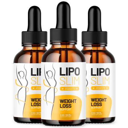 Lipo Slim Advanced Formula Drops Supporting Your Active Lifesyle Naturally LipoSlim 90 Servings