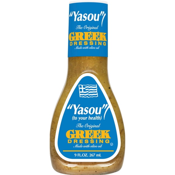 Yasou Greek Salad Dressing 9 fl oz