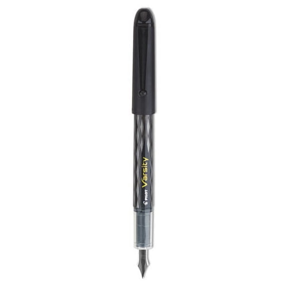 Varsity Fountain Pen, Medium 1 Mm, Black Ink, Gray Pattern Wrap | Bundle of 2 Each