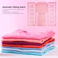 thumbnail image 3 of Plastic Laundry Folding Board Adjustable Shirts Cloth Holder for Adult Kids Home, 3 of 5