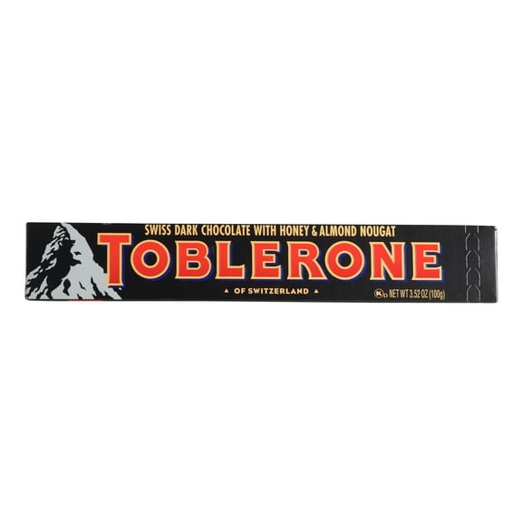 Toblerone Dark Chocolate Bar 3.52 oz 2 ea Pack of 2