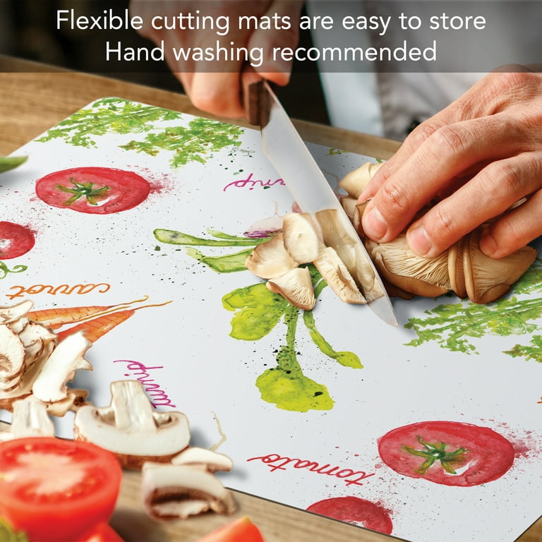  Silicone Cutting Board, Food Grade Silicone Flexible Cutting  Board Chopping Board Flexible Cutting Mats for Meat Vegetables, Dishwasher  Safe: Home & Kitchen