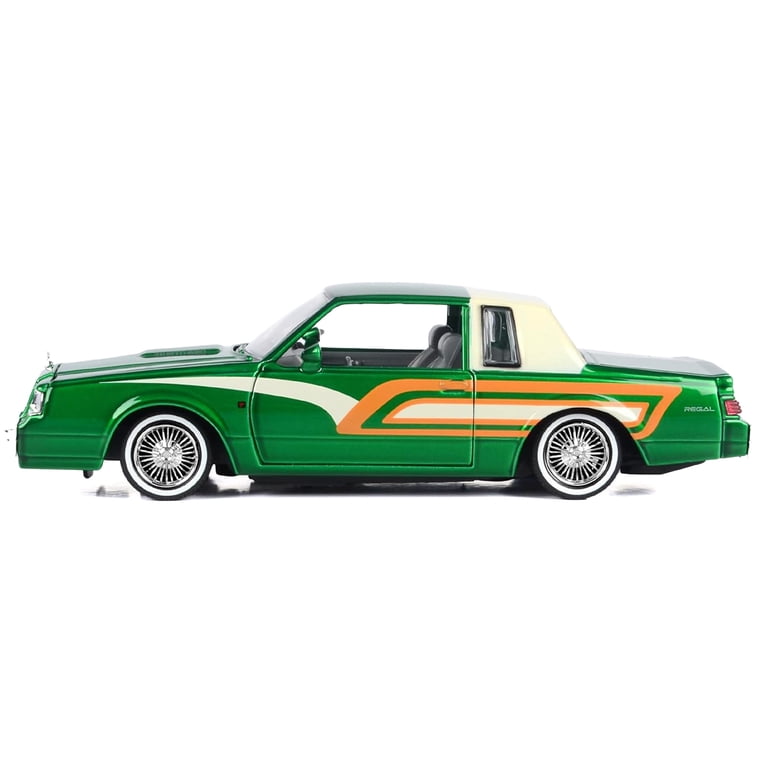 Motormax 1987 Buick Regal 3.8 SFI Turbo, Green Metallic and Cream