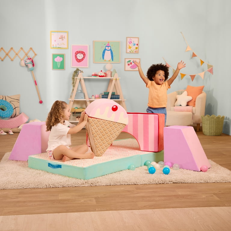 Battat Cloud Castle Sweet Retreat Foam Fort, 6-Piece Set photo 7
