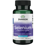Swanson Selenium L-Selenomethionine 100 Mcg 300 Capsules