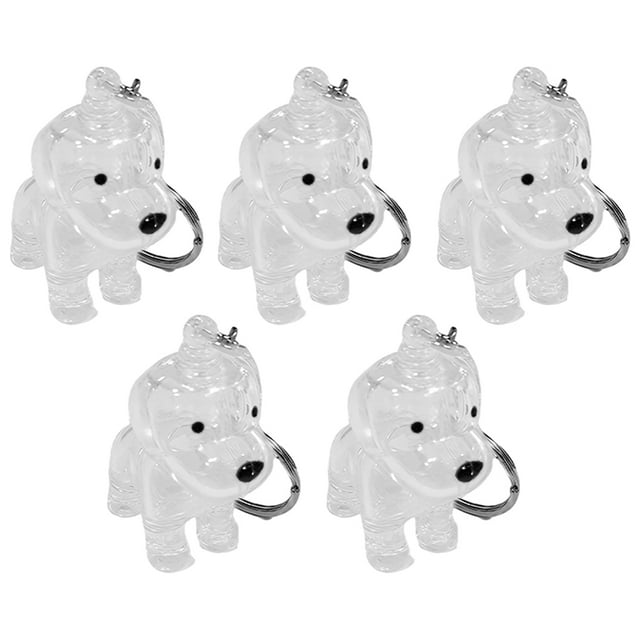 Pet Fur Repake Keatsake Capsule Collector Memorial Keychain (G)