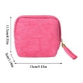 thumbnail image 2 of High-End Tassel Storage Bag - Zipper Jewelry Pouch for Rings Necklaces Earrings Bracelets, Soft Fabric Anti-Tear, Durable for Travel Home, 2 of 5