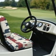 thumbnail image 4 of FUIALDOLG Breathable Universal Seat Covers for Ezgo Club Car Seats Golf Cart Stars and Stripes Print Golf Front and Back Seat Cushion Cover Fit Like a Glove, 4 of 8