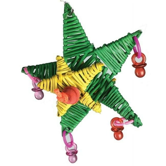 A&E Cage HB920 Happy Beaks Star Power Bird Toy - Small