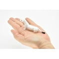thumbnail image 3 of Weasel, White, Museum Quality Rubber Animal, Educational, Realistic Hand Painted Figure, Lifelike Model, Figurine, Replica, Gift, 3 1/2" M052 B639, 3 of 8
