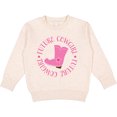 thumbnail image 2 of Inktastic Future Cowgirl Girls Toddler Sweatshirt, 2 of 4