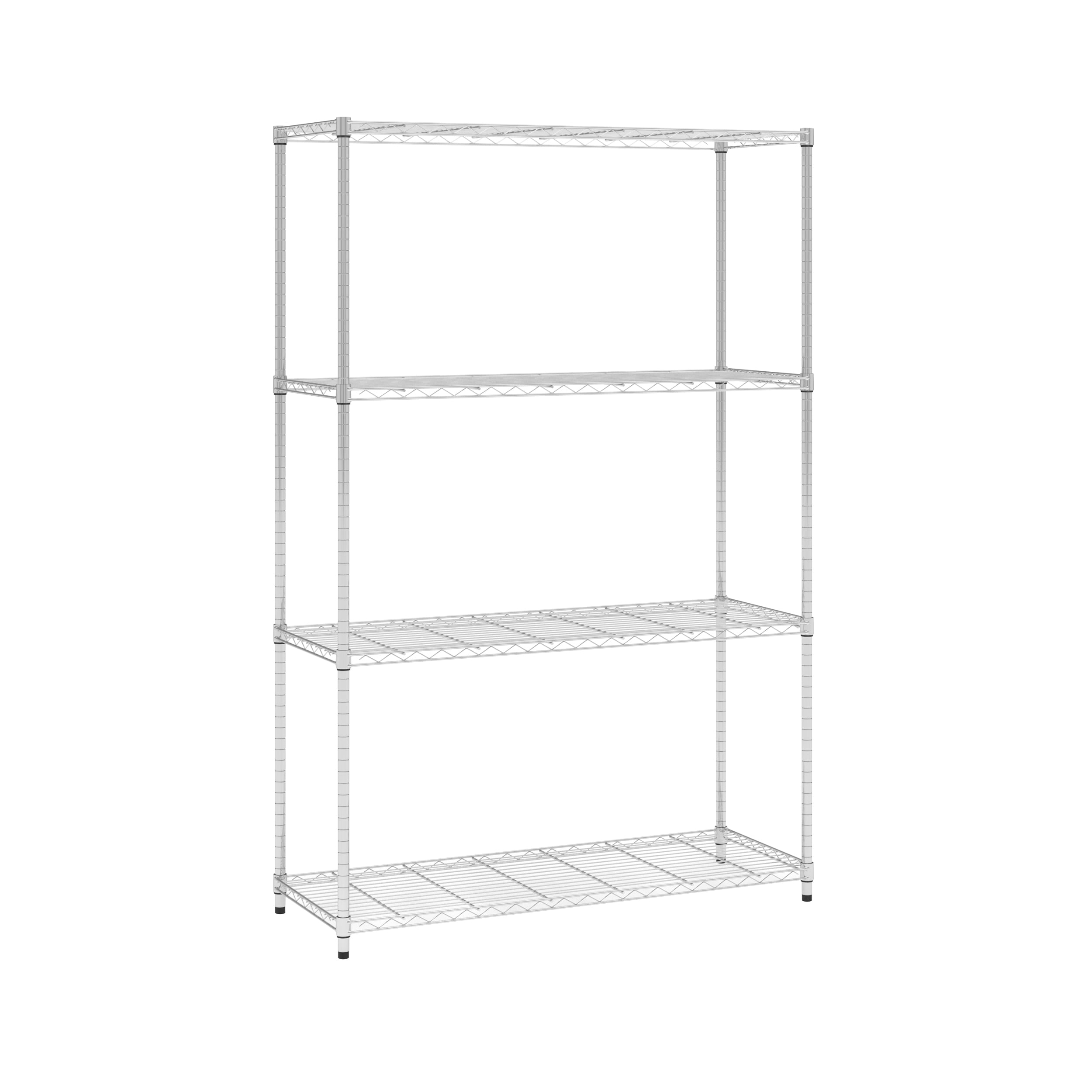 OFM Adjustable Wire Shelving Unit 48 x 72, 18" Deep, in Chrome (S487218
