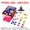 PVC plastic heart-shaped bell (large metal bell), variant on Deluxe Metal Tin Fruit Slap Reflex Matching Card Game with Bell, Ages 7+