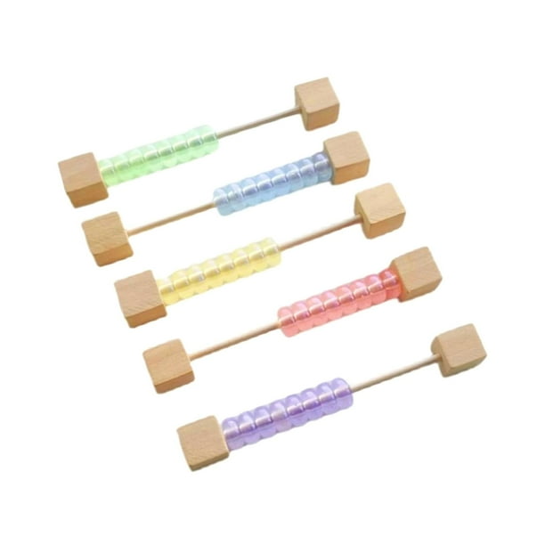 Tablero de actividades para niños pequeños Tablero de actividades para niños Accesorios de bricolaje Sensorial educativo cuentas de ábaco