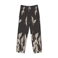 thumbnail image 4 of Balery Japanese White Cranes print Men's Pajama Pants,Ultra Lightweight Pjs,Lounge Pant-X-Large, 4 of 9