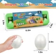 thumbnail image 2 of Skrtuan Huevos De Dinosaurio A Juego 12 Piezas Dinosaurio De Aprendizaje Juguetes De Pascua Regalo para Niños Pequeños 1 2 3 Años Juego Educativo Preescolar Montessori Reconocimiento De Formas De Colo, 2 of 5