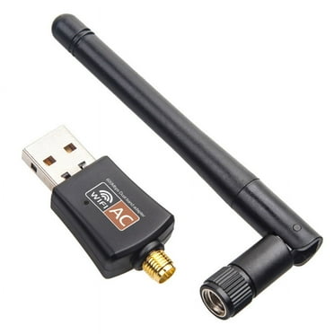 600Mbps USB WiFi Adapter Mini 802.11ac Dual Band 2.4G/5.8G High Gain 2dBi Antenna Wireless Network Adapter