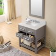 thumbnail image 3 of Water Creation MADALYN30GB 30 in. Cashmere Gray Single Sink Bathroom Vanity - Madalyn Collection - Chrome, 3 of 5