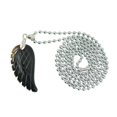 thumbnail image 5 of Piedras Naturales Talladas De ángel Colgante Collar Para Mujeres Hombres, Un Perfecto Para Un Ser Querido Salvador Collar de ala de ángulo, 5 of 5