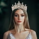 thumbnail image 2 of 1 Uds. De coronas de Tiara de cristal en tono dorado rosa, corona de princesa elegante con peines, tiaras, disfraces de cumpleaños, accesorios para el cabello para mujeres y niñas, 2 of 7