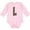 AD-Pink, variant on Leopard Print Letter L Boys or Girls Long Sleeve Baby Bodysuit