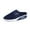 Dark Blue, variant on Wovix Slippers Casual Clog House Shoes Comfort -On Walking Mules with Indoor Outdoor Anti-Skid Sole Backless Casual Shoes Lightweight Soft Athletic Shoes